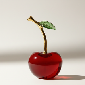 Prensapapeles de Cristal Hecho a Mano con Diseño de Cereza, Arte en Cristal, Decoración para Hogar, Oficina, Coche, Regalo Decorativo - Product Image 2