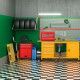 Armadio Portautensili in Acciaio con Piano di Lavoro e Vassoio Portautensili per Garage e Officina - Product Image 3