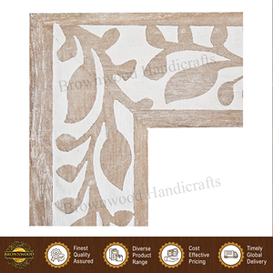 Eye Catching Design Top Quality Burnt <b>White</b> Wash Color 100% Natural Mango Wood Photo Picture <b>Frame</b> for Home & Office Decor - Product Image 2