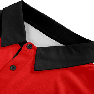 Polo pour homme grande taille en coton respirant, avec designs et logo personnalisés, style décontracté tricoté, techniques d'impression - Product Image 2