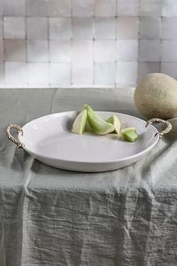Stylish Ceramic Serving Platter <b>Tray</b> Perfect For Eid Dinner Gatherings With <b>Large</b> Quantity Of Traditional Foods - Product Image 6