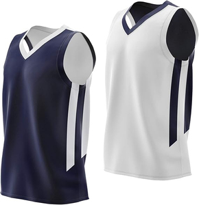 Chaleco de Baloncesto Estampado de Doble Cara Sin Mangas 2026, Uniforme de Entrenamiento Transpirable de Secado Rápido, Tallas Grandes, Unisex, Ajuste Holgado, OEM - Product Image 3