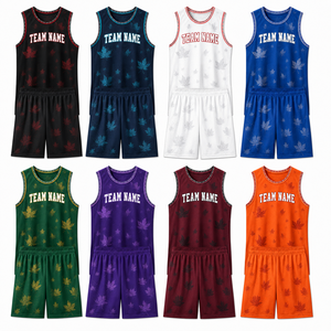 Seragam Basket AAU Kustom Bernapas, Set Jersey dan Celana Pendek Tim Turnamen dengan Logo, Nama, dan Nomor yang Dapat Dipersonalisasi - Product Image 2