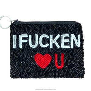 Bolso de mano plegable con cuentas bordadas a mano, cierre magnético con diseño de labios y rayos, para regalos, fiestas y accesorios - Product Image 4