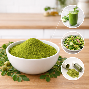 SEEDS 6 Poudre de feuilles de Moringa 100% pure et naturelle |   Moringa Oleifera Fine Mesh |   Vente en gros |   Qualité d'exportation |   Durée de conservation : 24 mois - Product Image 2