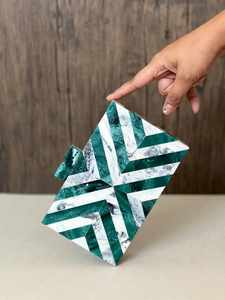 Women's Resin Hand Clutch Bag Elegant Resin Clutch Purse Fashionable Handheld Resin Bag BY MULTI CRAFT - Product Image 5