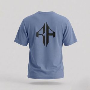 เสื้อยืดผู้ชายดีไซน์คุณภาพสูงสั่งทำพิเศษ เนื้อผ้าฝ้าย 100% สไตล์ลำลอง พิมพ์ลายโดย RIVIAN ATLANTIC - Product Image 2