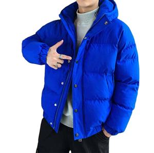 ATLANTIC Veste matelassée à capuche pour hommes pour l'hiver ODM/OEM avec tissu en polyester/nylon - Product Image 3