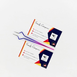 Nouvelle Arrivée Pince à Épiler de Précision pour Extensions de Cils, Pointe Lisse, Durable, Bicolore, en Acier Inoxydable - Product Image 4