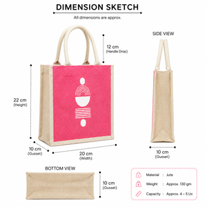 กระเป๋าผ้ากระสอบแบบสั่งทำสำหรับใช้ในชีวิตประจำวัน ซื้อของขวัญ - Product Image 2