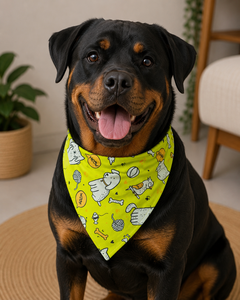 Pañuelo Bandana para Perros Más Vendido, Tejido Suave, Transpirable y Cómodo, Accesorio de Moda Elegante para el Cuello de Mascotas, Disponible para la Venta - Product Image 2