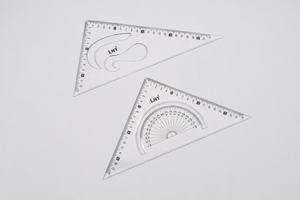 High on Demand Protractor & Scales 4 Pcs Geometry Drawing Set for Math Class or Exams and Study Bulk Quantity Indian Supplier - Product Image 3