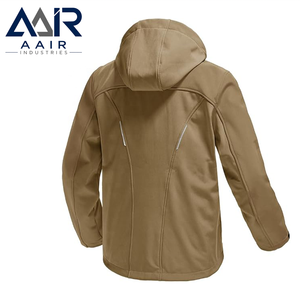 Men's Lightweight Casual Zipper Front Soft Shell <b>Jacket</b> <b>Fleece</b> <b>Lined</b> Waterproof Hooded Hiking Winter <b>Jacket</b> 100% Premium Quality - Product Image 6