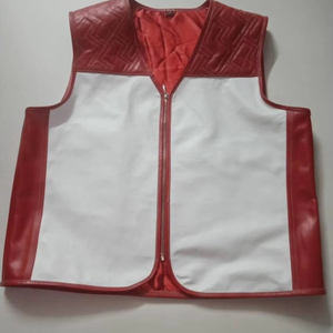 Chaleco de Seguridad para Motociclistas, Talla Grande, Resistente al Viento, de Cuero Genuino de Alta Calidad, Modelo 2026, Personalizable OEM - Product Image 1