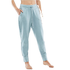 Pantalon de survêtement d'hiver pour femme, style sport, couleur et taille personnalisables, taille élastique, haute qualité, tendance, coupe confortable - Product Image 5