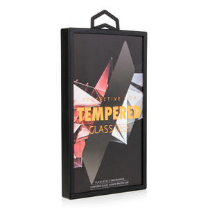 กล่องกระดาษบรรจุภัณฑ์อุปกรณ์อิเล็กทรอนิกส์สำหรับฟิล์มกันรอยกระจกนิรภัยและอุปกรณ์เสริมโทรศัพท์มือถือ - Product Image 4