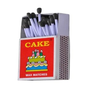 Premium Modern Eco-Friendly Durable Kitchen Wax <b>Matches</b> 70x48x22mm Box 200 Sticks Per Box Customized Printing - Product Image 1