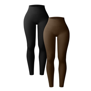 <b>Women's</b> High Waist <b>Camo</b> Print <b>Leggings</b> Full Length Stretch Knitted Sporty Fitness Pants All Seasons - Product Image 3