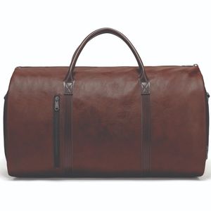 กระเป๋าเดินทางหนังสไตล์วินเทจสุดหรู ทนทาน เหมาะสำหรับการเดินทางระยะสั้นและการเดินทางเพื่อธุรกิจ - Product Image 4