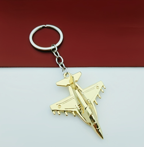 Llavero de Metal con Forma de Avión, Modelo de Aeronave, Regalo de Viaje para Amantes de la Aviación - Product Image 2