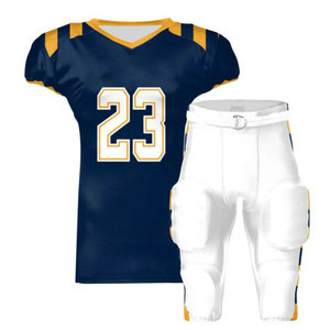 Ventes en gros de maillots et ensembles de pantalons de football américain personnalisés, uniformes de football américain sur mesure, uniformes de football américain grandes tailles - Product Image 1