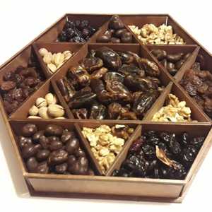 Luxury Handcrafted Wooden Dry Fruit <b>Box</b> Antique Gold Embossed Jewelry Organizer Premium <b>Wedding</b> Return <b>Gift</b> <b>Box</b> Storage Case - Product Image 1