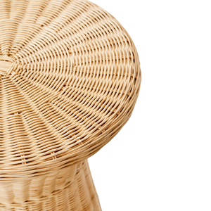 Mesa Auxiliar de Ratán Vietnamita Hecha a Mano de Primera Calidad, Elegante Mesa de Centro Boho Minimalista, Muebles Sostenibles para Sala de Estar - Product Image 4