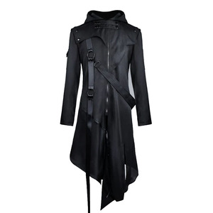 Unisex <b>Techwear</b> Bomber <b>Jacket</b> Hooded Waterproof Zip Closure Structured Fit Lightweight Vintage Style Winter - Product Image 1