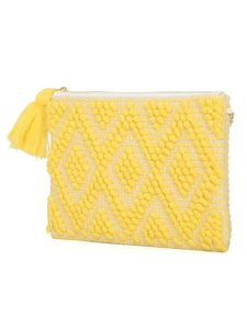 Summer Cartoon Eco-Friendly Cotton Square Clutch Purse <b>Bag</b> with Custom Printing - Product Image 5