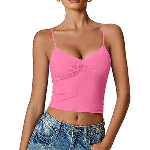 Vêtements d'entraînement de qualité supérieure, débardeur court léger sans manches pour femmes, à bas prix - Product Image 1