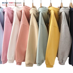 OEM Hombres de gran tamaño de cuello redondo sudadera de peso pesado 360gsm 80% Algodón 20% Poliéster Essentials Estilo Casual Sólido Liso Teñido - Product Image 2