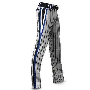 Pantalon de baseball dégradé pour homme, coupe droite, polyester, fermeture éclair, poches, toutes saisons, évacuation de l'humidité, protection UV, respirant - Product Image 4