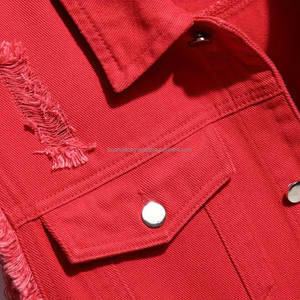 Vente directe Design Premium Gilet denim sans manches en coton décontracté Léger Meilleures ventes Vêtements d'extérieur d'hiver Respirant Service OEM - Product Image 5