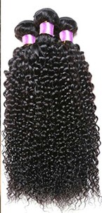 Extensions de cheveux Remy 100% naturels, personnalisables, à ondulations longues, cuticules alignées, doux, style indien Water Wave, cheveux vierges ALVI - Product Image 3