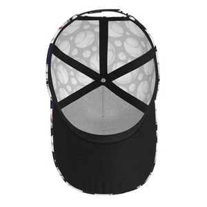 Gorra de Béisbol Unisex Personalizada con Etiqueta Privada, Gorra Ajustable de 6 Paneles con Estampado Digital de Béisbol, Gorra Sublimada, Venta al Por Mayor OEM - Product Image 3