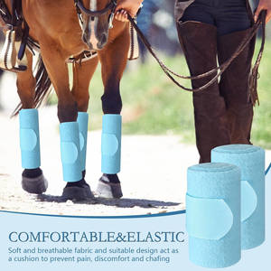 Bandages de polo et bandages d'écurie personnalisables et durables en polaire pour chevaux à prix économique - Product Image 5