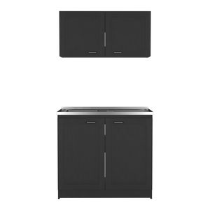 Set di Armadietti Neri Zeus per Garage, Scaffali di Alta Qualità per Garage - Product Image 3