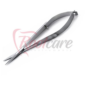 Ensemble professionnel de 3 outils médicaux durables Castroviejo : porte-aiguilles micro, ciseaux et pince - Product Image 4