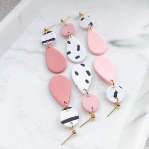 Newest Resin Earring Woman Handmade Jewelry Fancy Epoxy Resin Earring Anniversary Customize Design Resin Earrings <b>Gift</b> Use - Product Image 2