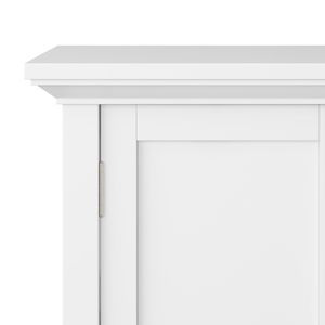 Mobiletto basso Redmond per soggiorno, colore bianco - Product Image 2