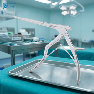เครื่องมือผ่าตัดทางนรีเวชแบบใช้มือ 6flowers Schlesinger Cervical Rongeurs ขนาด 3 มม. ได้รับการรับรองมาตรฐาน CE ระดับ I - Product Image 2
