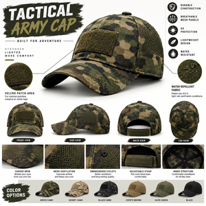 Baseball Cap Adjustable 6-Panel <b>Hat</b> Breathable Waterproof Outdoor Sporty Unisex Adult Spring <b>Summer</b> 100% Cotton Party Common - Product Image 1