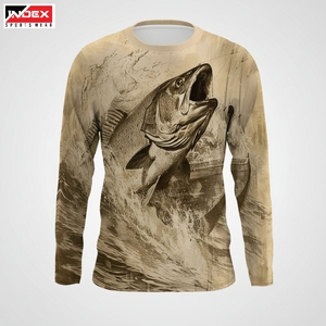 Camisa Deportiva de Pesca de Manga Larga para Hombre, Secado Rápido, Protección UV, Transpirable, Ligera, para Pesca al Aire Libre - Product Image 1