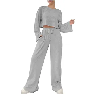 Survêtement décontracté pour femmes avec logo personnalisé, léger, style streetwear, pour femmes - Product Image 5