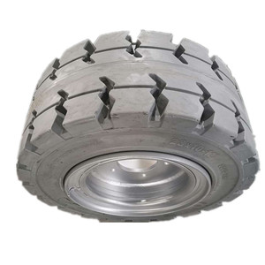 Neumático de caucho sólido para montacargas 23x10-12 para Linde - Product Image 1