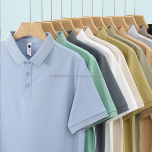 Camiseta Polo de Verano para Hombre de Alta Calidad, Diseño Transpirable, Tejido Liso, Ropa Estampada al por Mayor para Camisetas Polo - Product Image 2