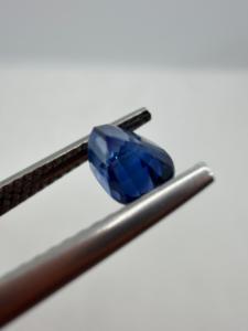 Natural Blue Sapphire <b>Long</b> <b>Cushion</b> Cut 1.24CT Ceylon SRI Lankan Blue Fire No Hole Gemstone for Jewelry Making - Product Image 2