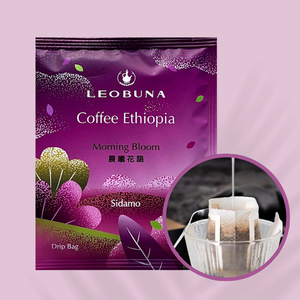 กาแฟดริปพรีเมียมเอธิโอเปียเกรด G1 คั่วกลาง บดละเอียด บรรจุในซองกรองพกพา 10 กรัม - Product Image 1