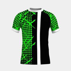 <b>Custom</b> <b>Design</b> Unisex Short Sleeve Rash Guard Anti-UV Breathable <b>Compression</b> 220g Gym Training Sportswear T-<b>Shirt</b> - Product Image 1