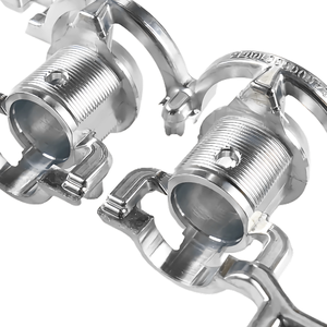 Composants en zinc chromé anti-corrosion moulés sous pression pour quincaillerie de serrures de sécurité extérieures - Product Image 1